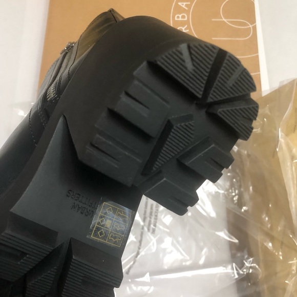 NWT Urban Outfitters Zip-Up boot black (9) - Picture 12 of 15